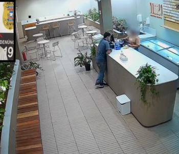 V�deo - Jovem de 22 anos � preso por roubo a sorveteria em shopping de Cuiab�